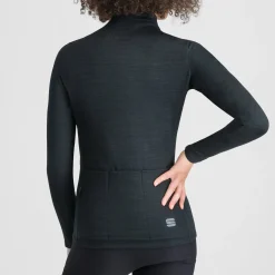 Maglia donna maniche lunghe Sportful Supergiara Wool - Nero