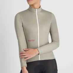 Maglia donna maniche lunghe Sportful Classic Thermal - Verde