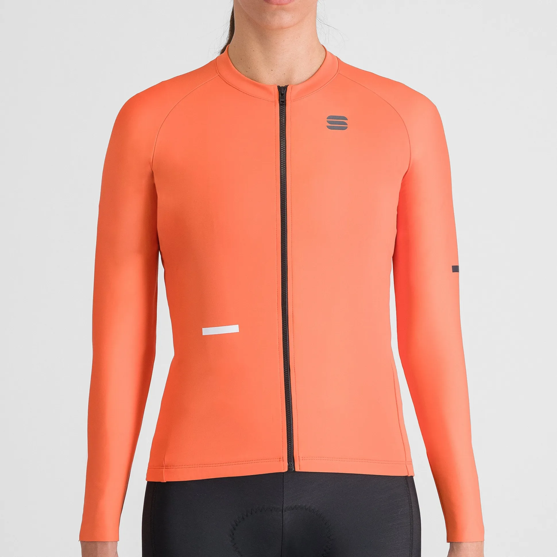 Maglia donna maniche lunghe Sportful Supernova - Arancio