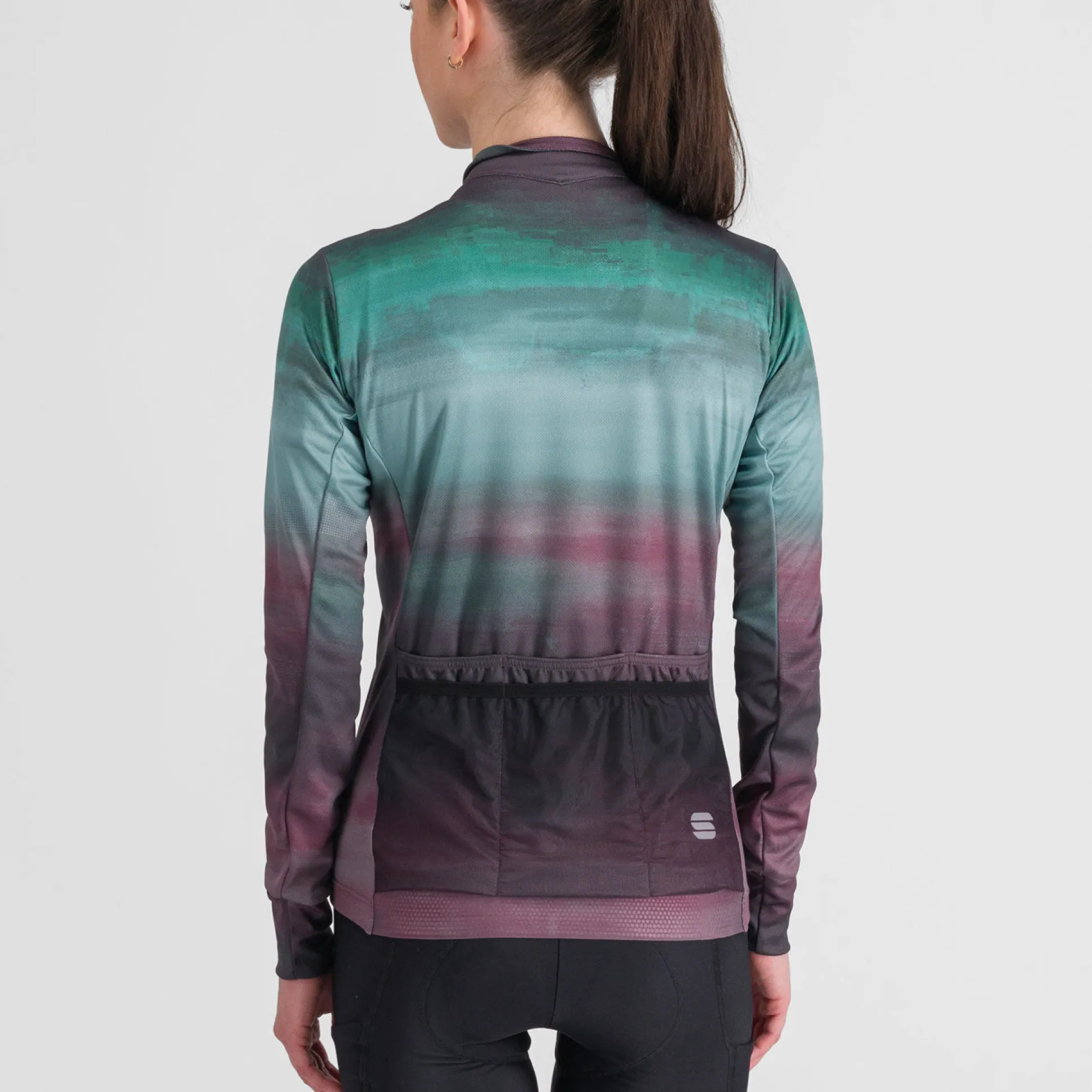 Maglia donna maniche lunghe Sportful Flow Supergiara - Verde