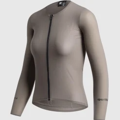 Maglia donna maniche lunghe Sportful UV-Cold - Grigio