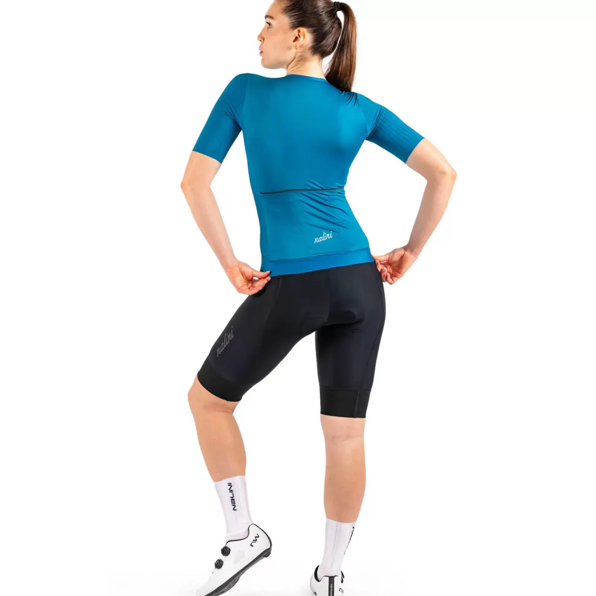 Maglia donna Nalini Skinfluid - Blu