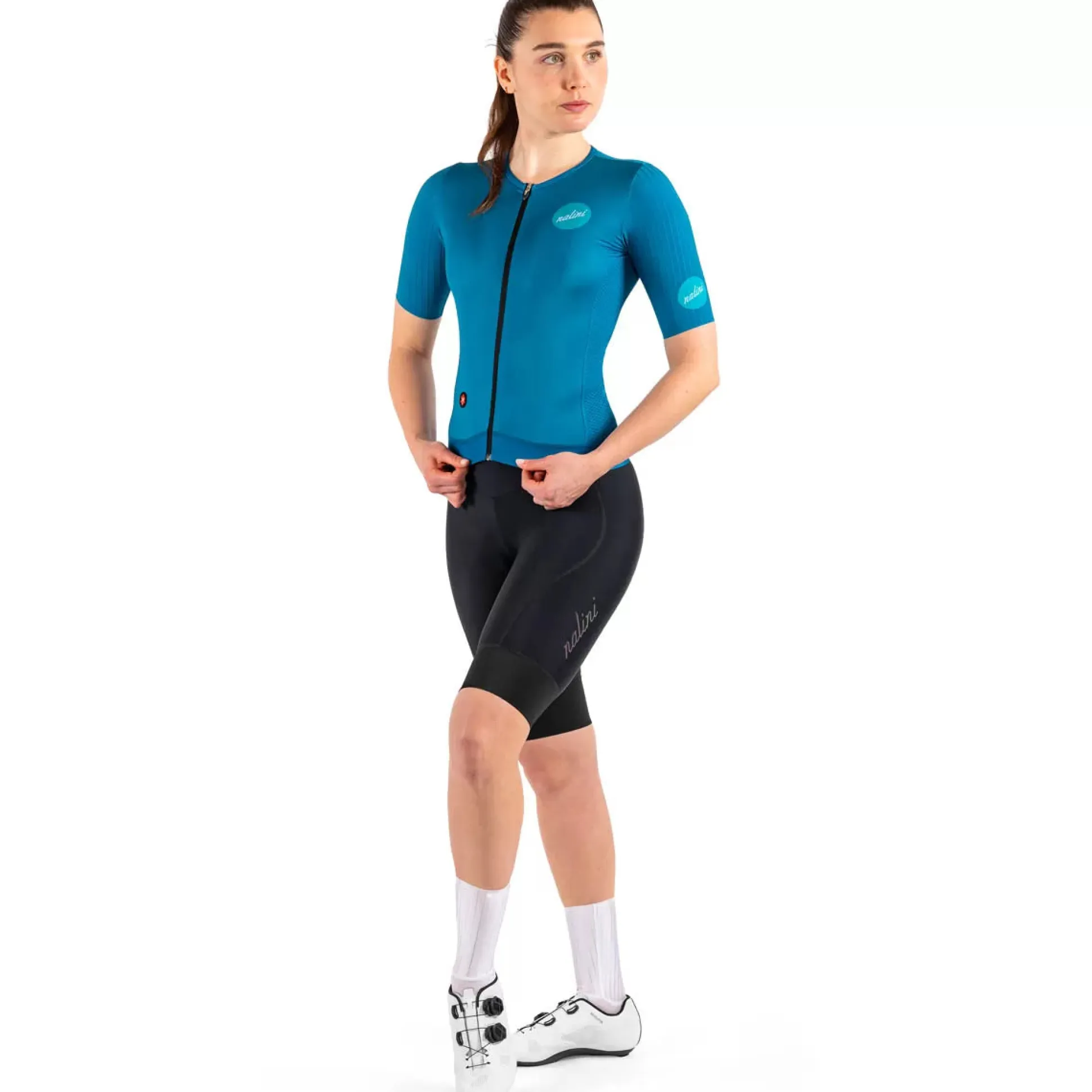 Maglia donna Nalini Skinfluid - Blu