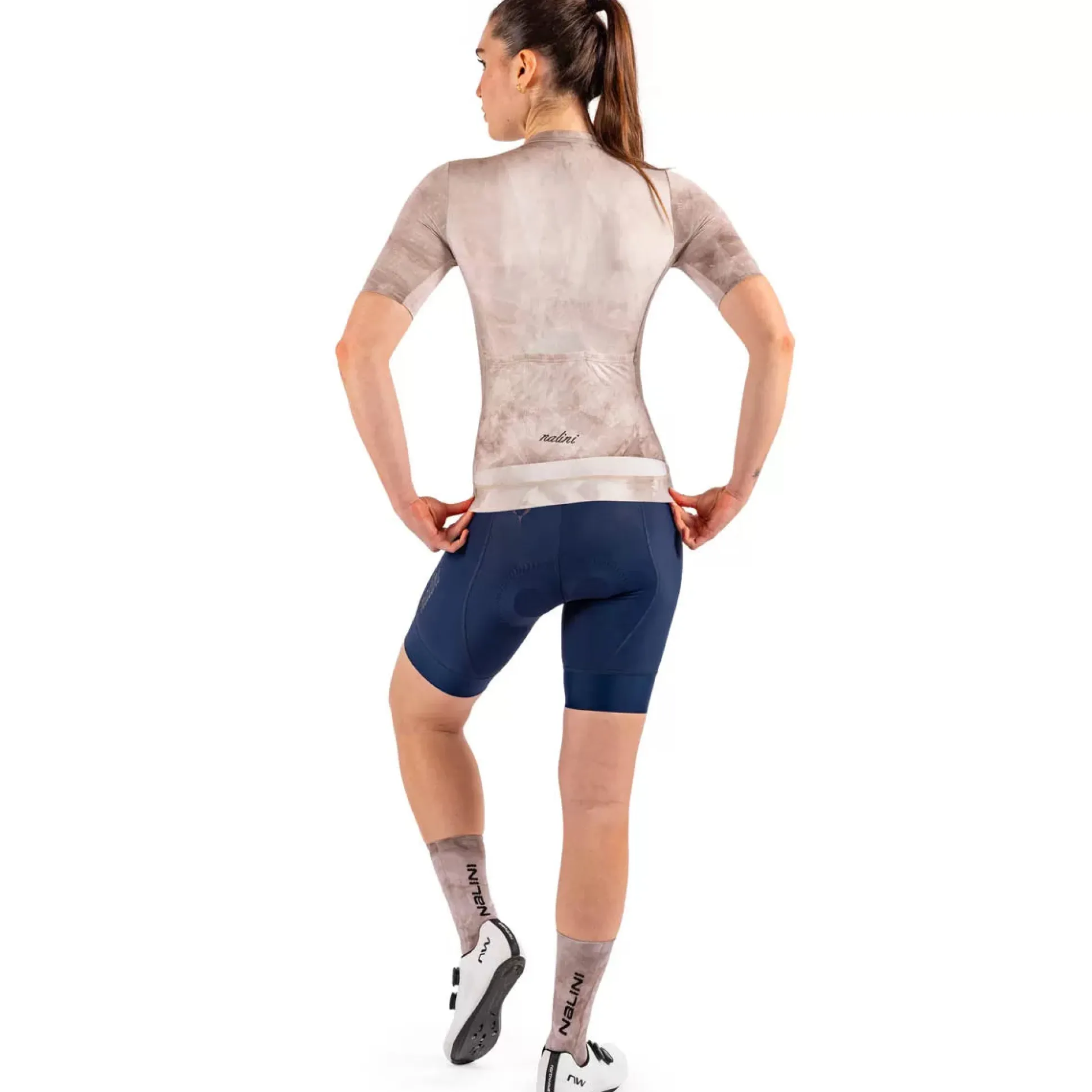 Maglia donna Nalini Tie Dye - Beige