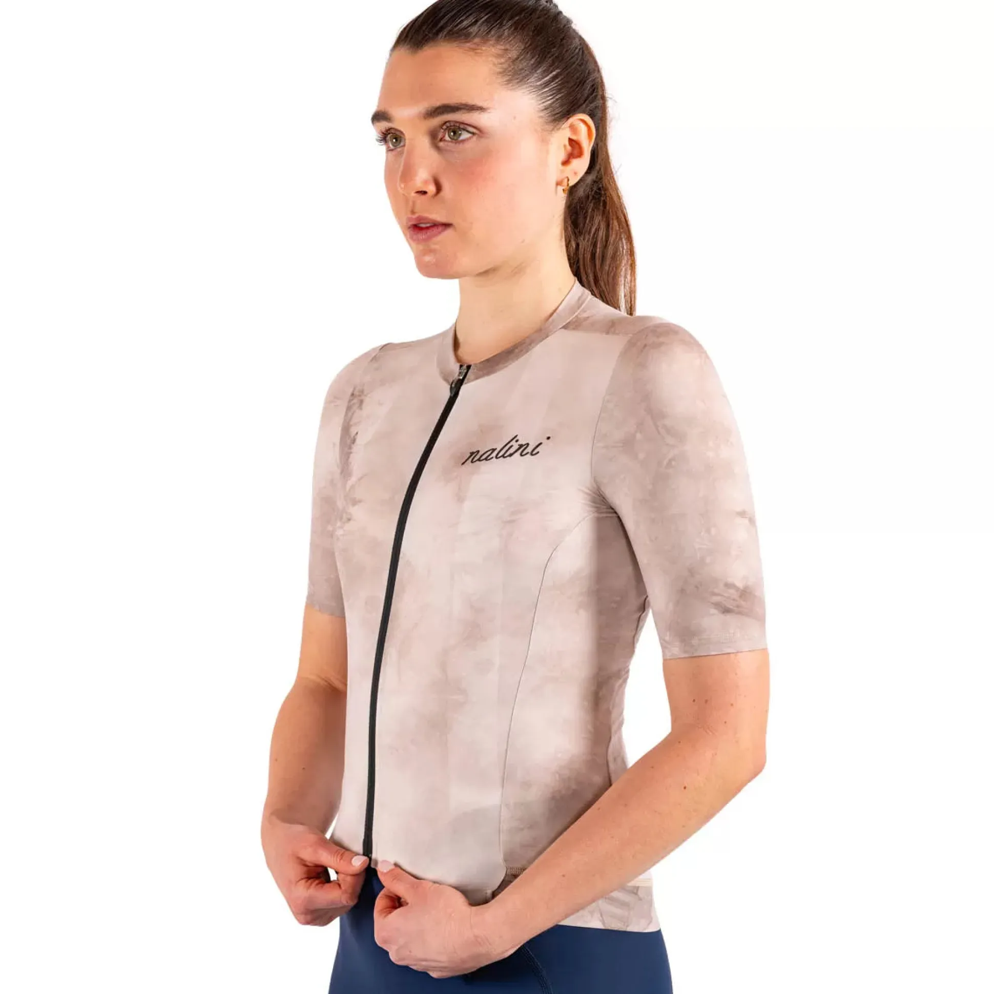 Maglia donna Nalini Tie Dye - Beige