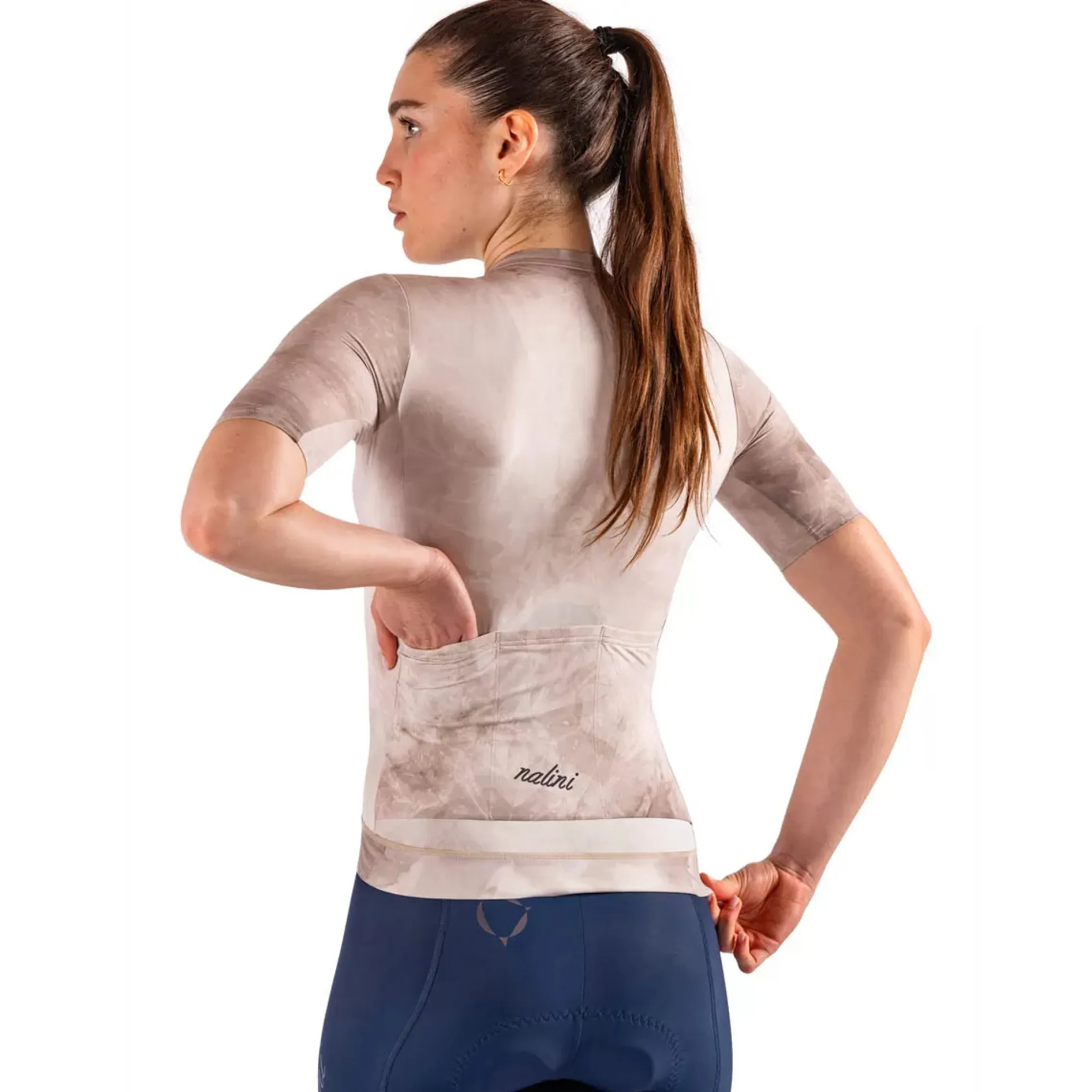 Maglia donna Nalini Tie Dye - Beige