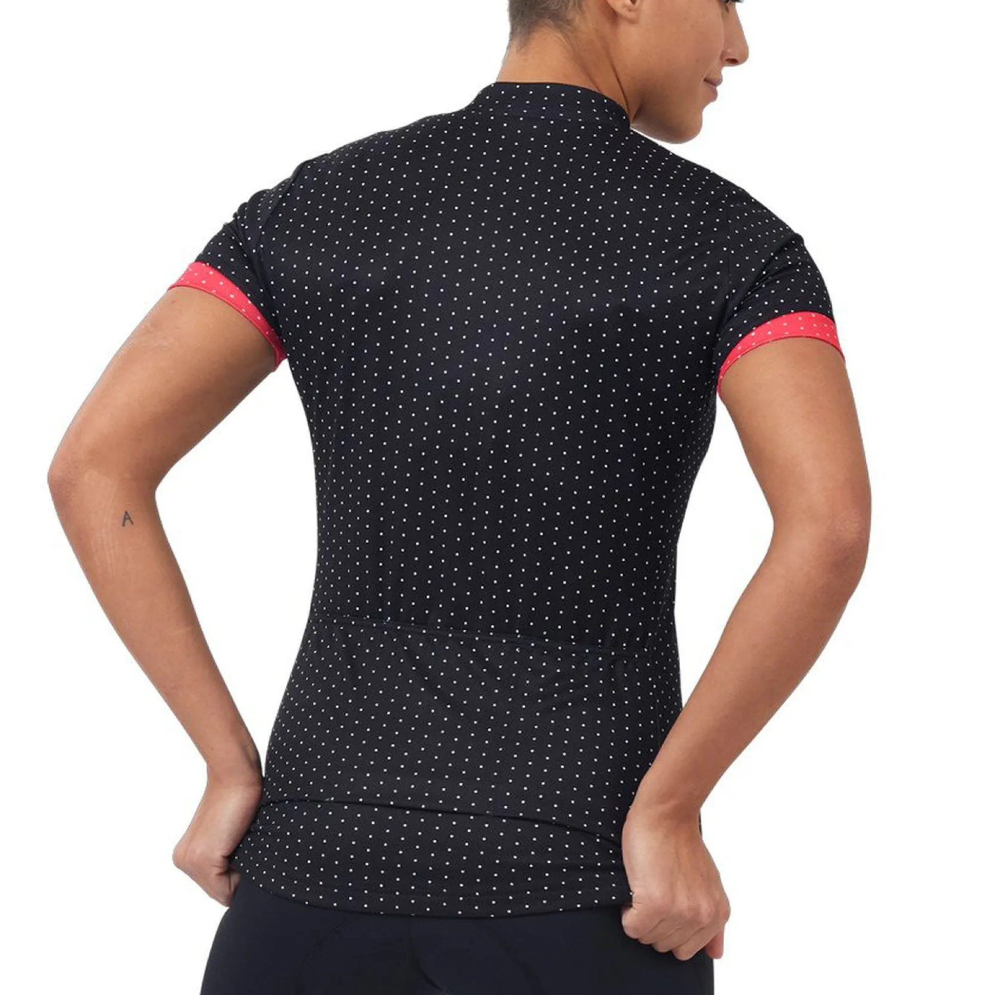 Maglia donna Odlo Essentials - Nero rosa
