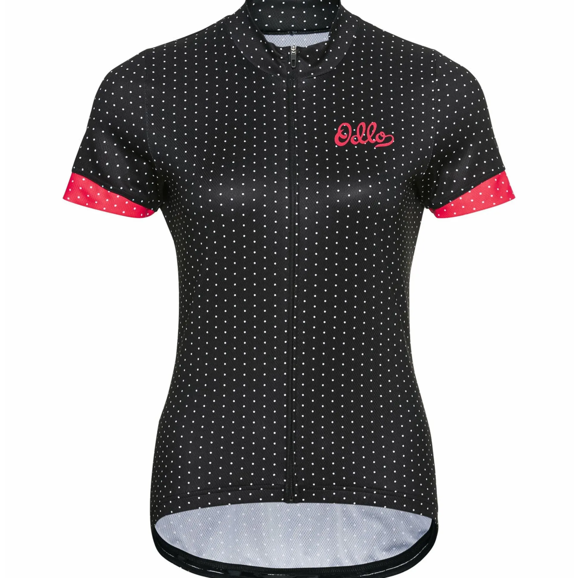 Maglia donna Odlo Essentials - Nero rosa