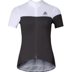 Maglia Donna Odlo Kamikaze - Nero Bianco