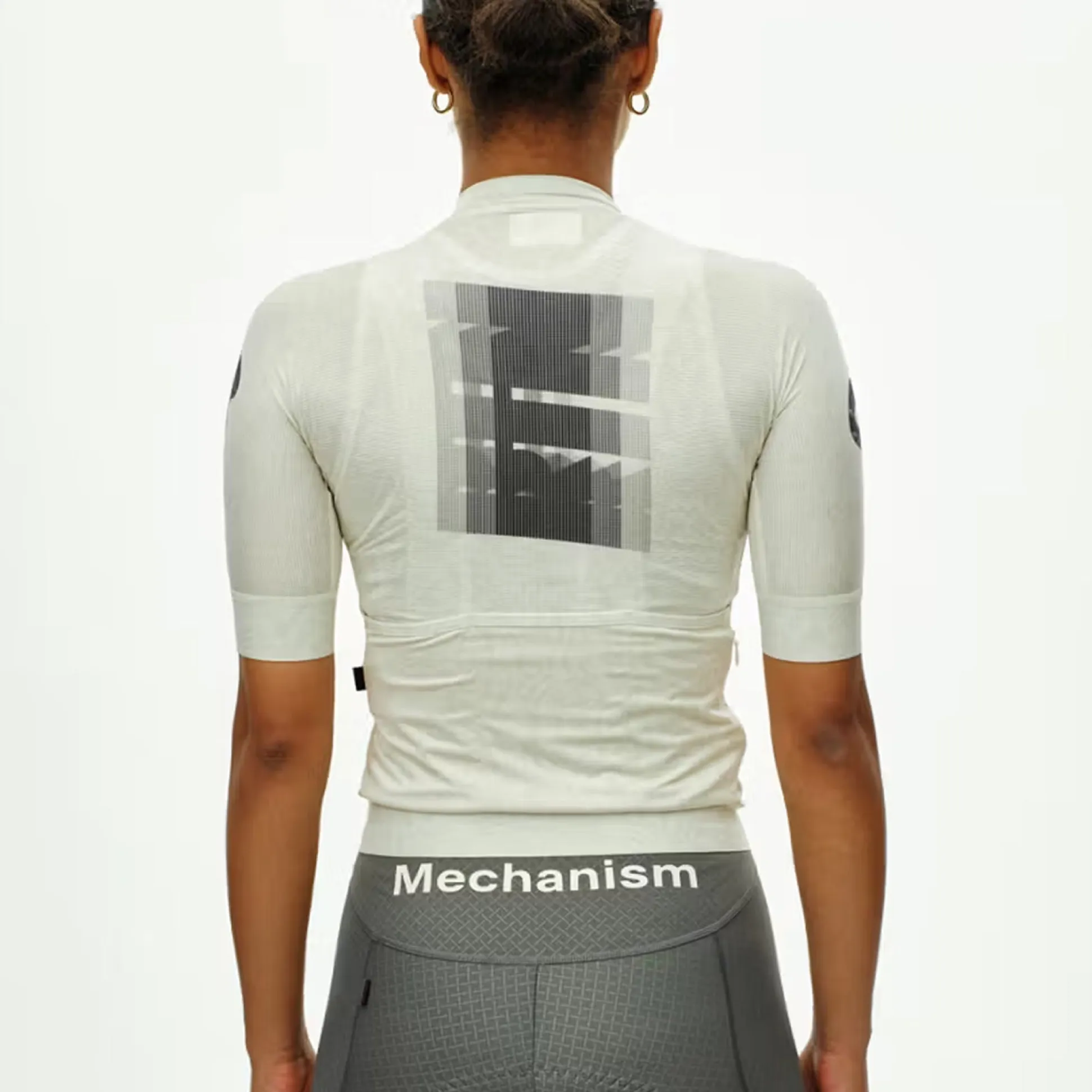 Maglia donna Pas Normal Studios Mechanism Logo AOP RTN - Bianco