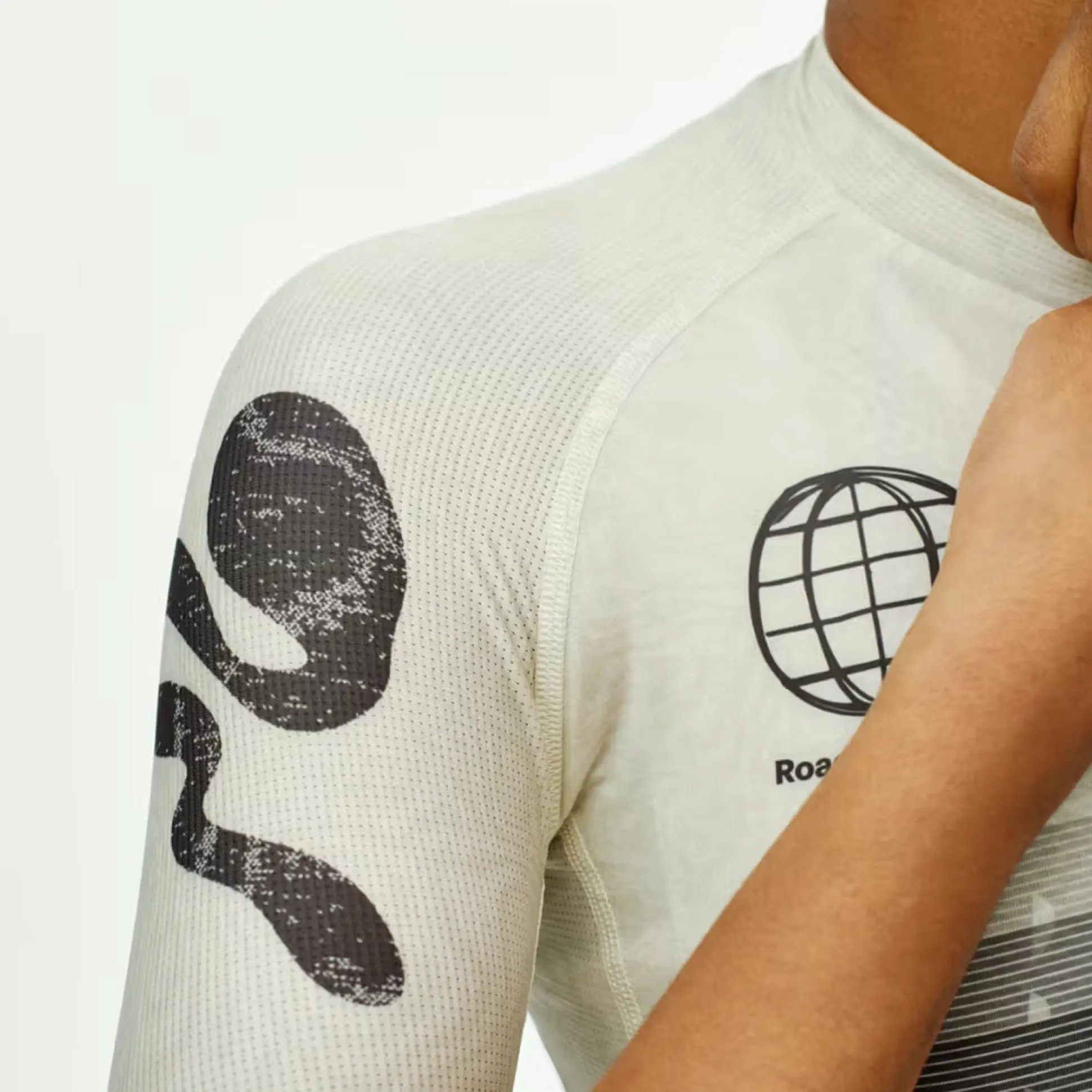 Maglia donna Pas Normal Studios Mechanism Logo AOP RTN - Bianco