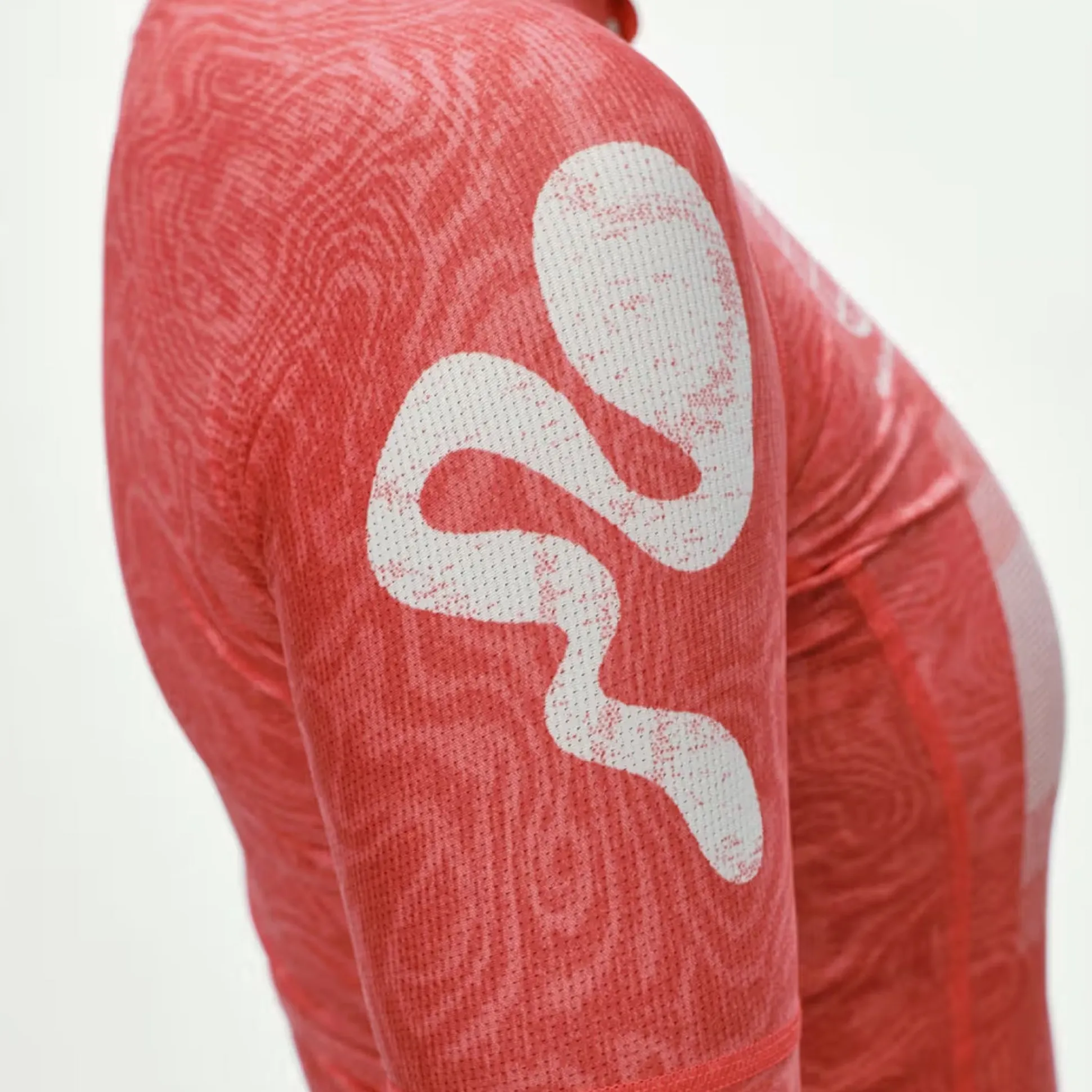 Maglia donna Pas Normal Studios Mechanism Logo AOP RTN - Rosso