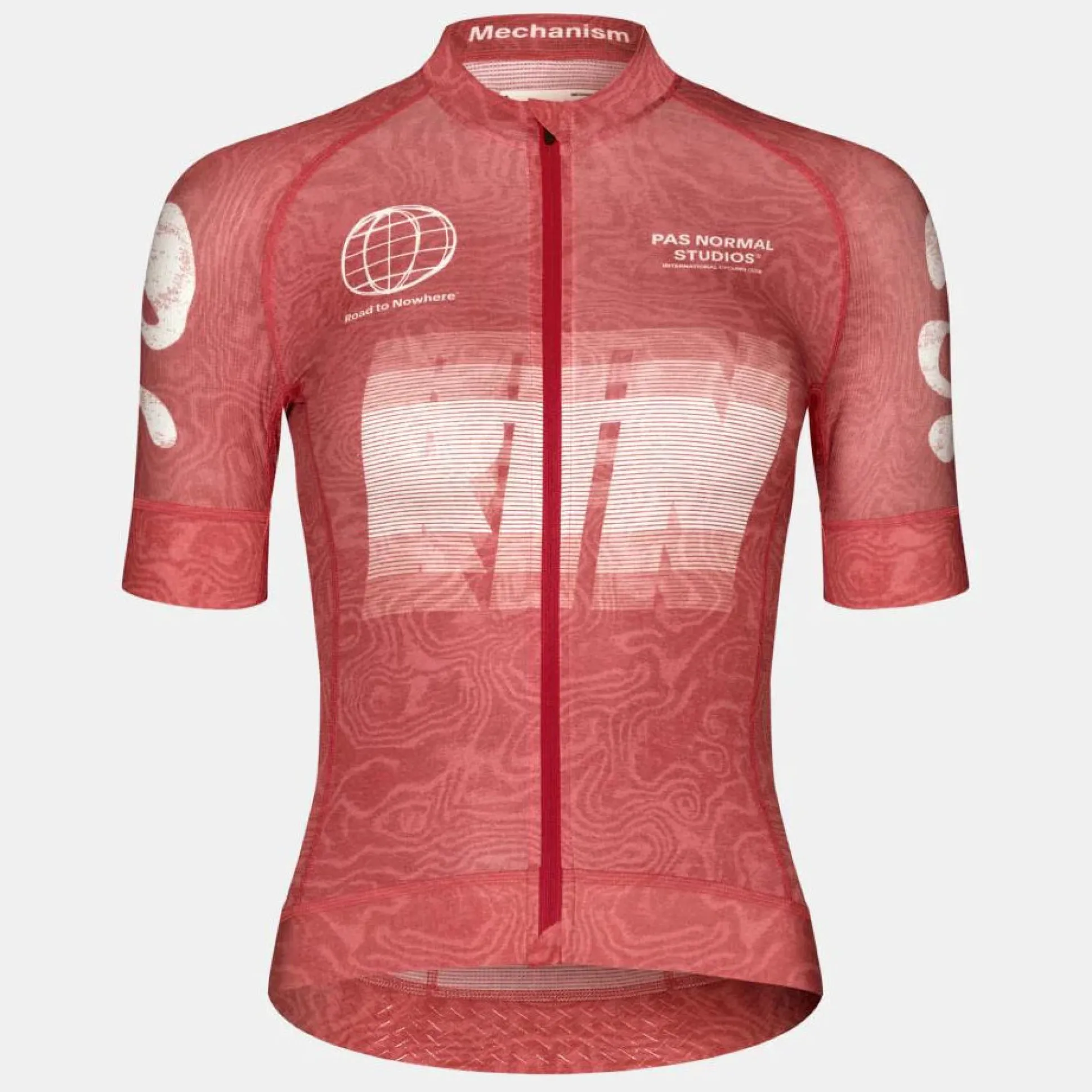 Maglia donna Pas Normal Studios Mechanism Logo AOP RTN - Rosso