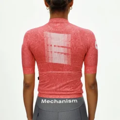 Maglia donna Pas Normal Studios Mechanism Logo AOP RTN - Rosso