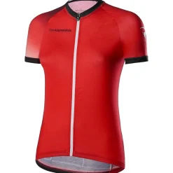Maglia Donna Pinarello Fusion Think Asymmetric - Rosso