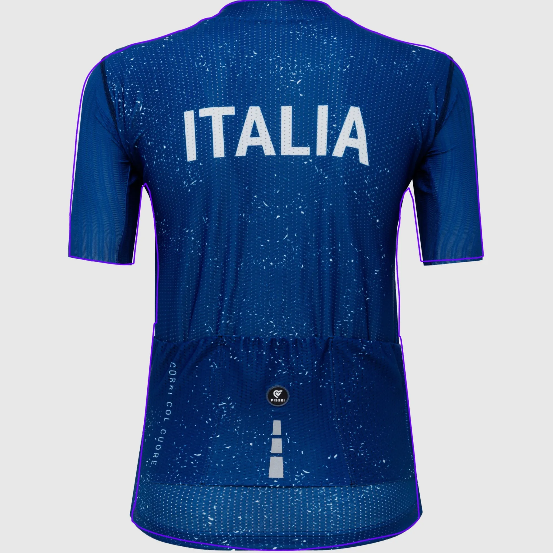 Maglia donna Pissei Sanremo - Blu Italia