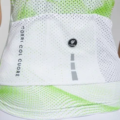 Maglia donna Pissei Sanremo - Bianco verde