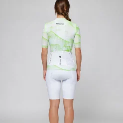 Maglia donna Pissei Sanremo - Bianco verde