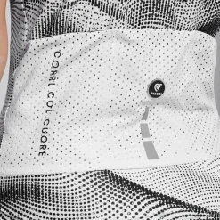 Maglia donna Pissei Sanremo - Bianco nero
