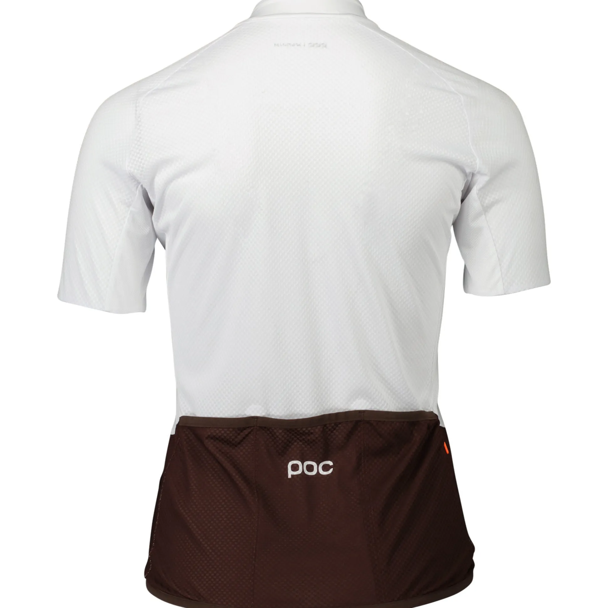 Maglia donna Poc Essential Road Logo - Bianco marrone