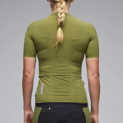Maglia donna Q36.5 Dottore Pro - Verde chiaro