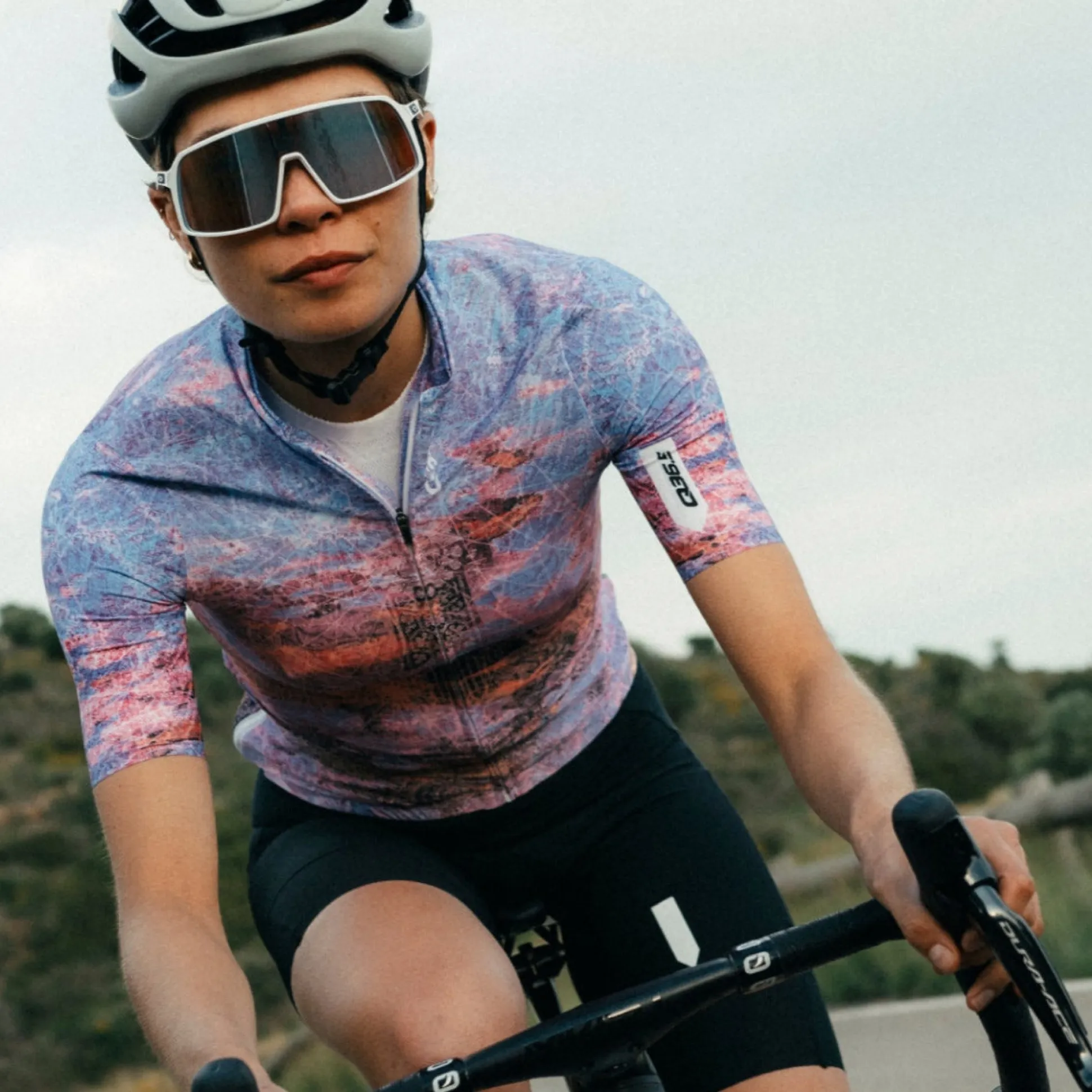 Maglia donna Q36.5 Gregarius Damask - Viola