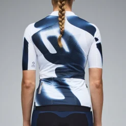 Maglia donna Q36.5 Gregarius Pro Big Logo - Bianco