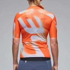 Maglia donna Q36.5 Gregarius Pro Big Logo - Arancio