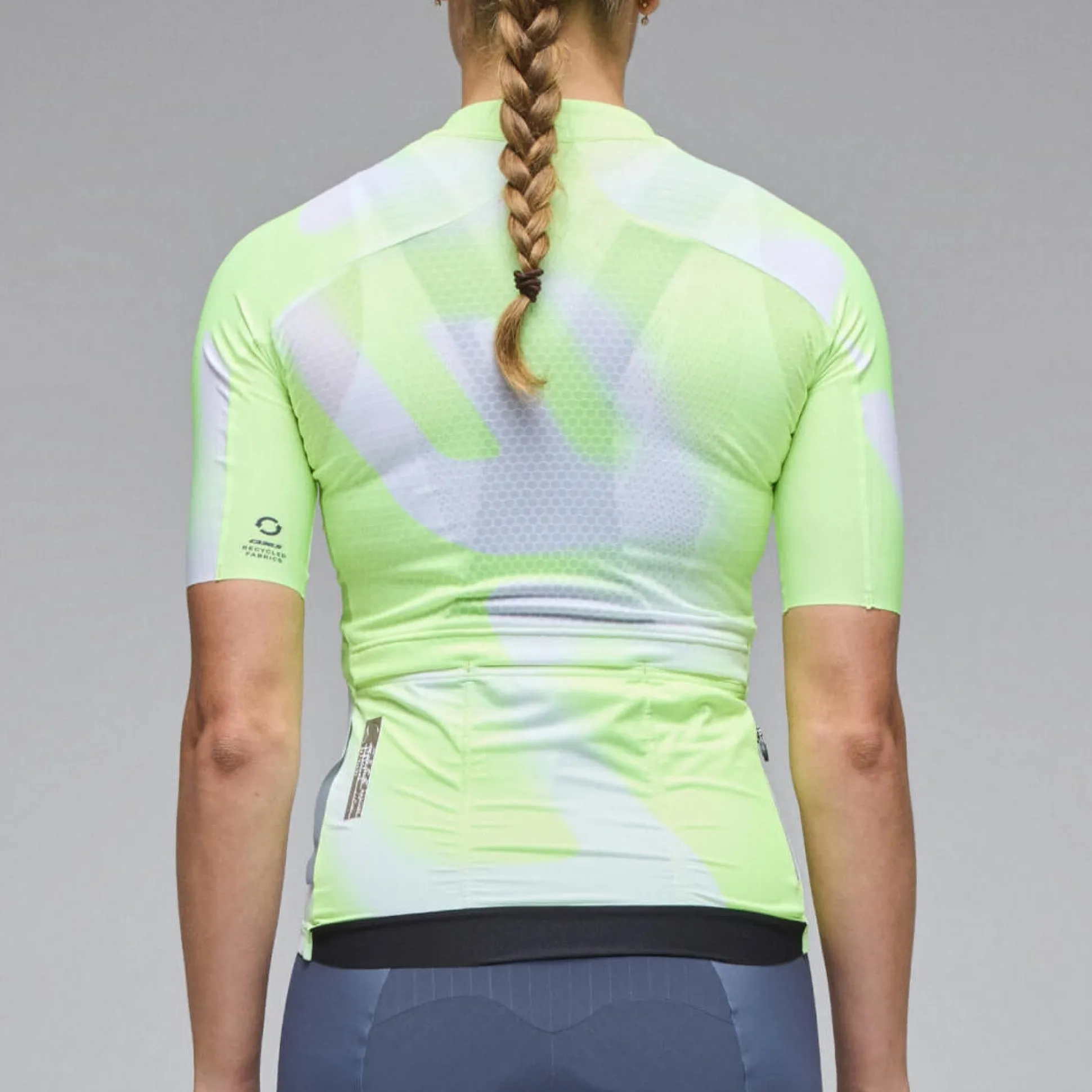 Maglia donna Q36.5 Gregarius Pro Big Logo - Giallo