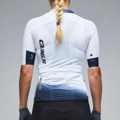 Maglia donna Q36.5 Gregarius Pro Collar Fade - Bianco