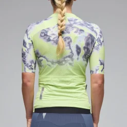 Maglia donna Q36.5 Gregarius Pro Weathermap - Verde