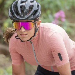 Maglia donna Q36.5 L1 Pinstripe X - Rosa