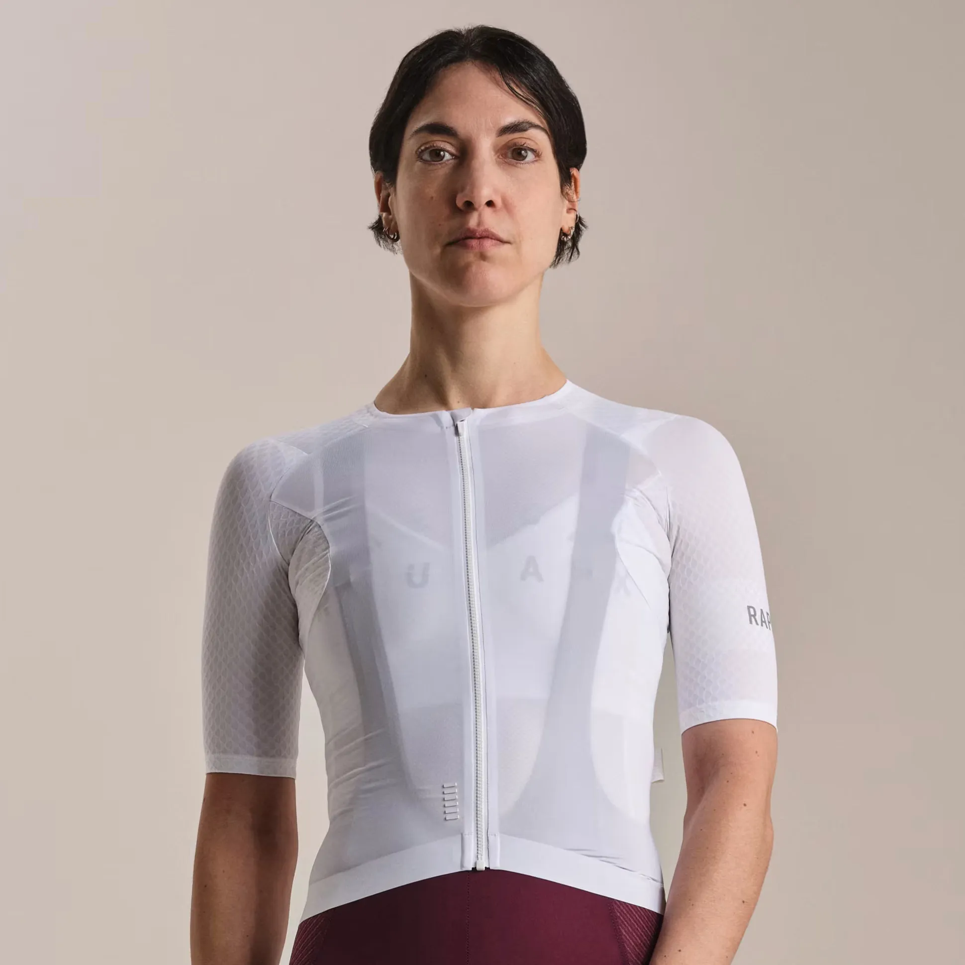 Maglia donna Rapha Pro Team Aero 4 - Bianco