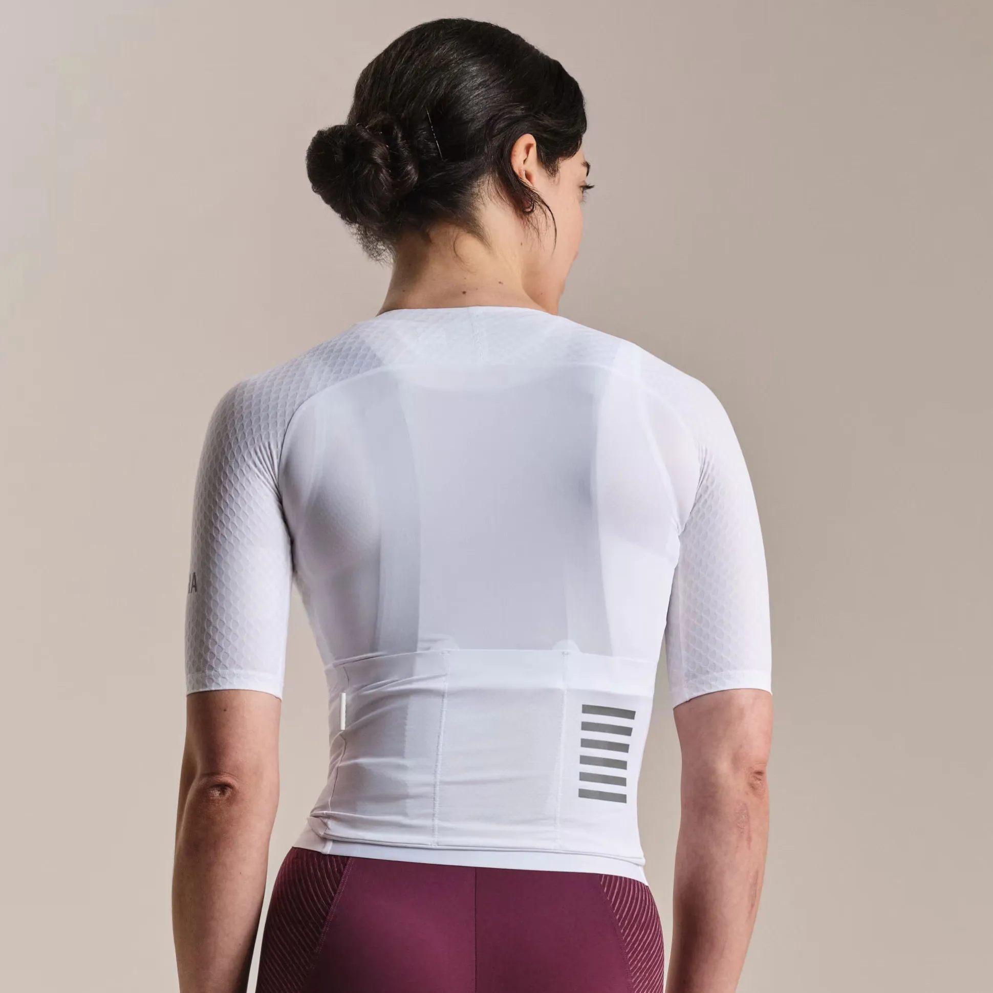 Maglia donna Rapha Pro Team Aero 4 - Bianco