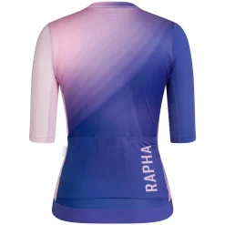 Maglia donna Rapha Pro Team Training 3 Surface Print - Blu
