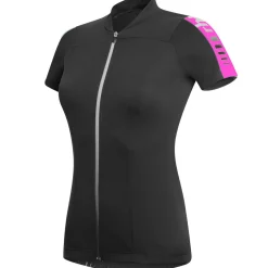 Maglia Donna Rh+ Spirit - Nero fucsia