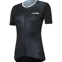 Maglia donna Rh+ Stripes - Nero