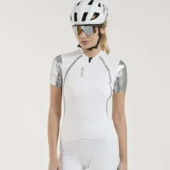 Maglia donna Rh+ Swan - Bianco