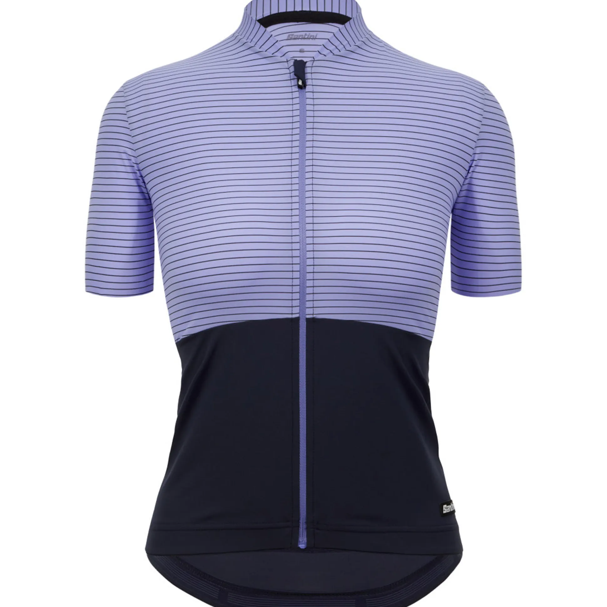 Maglia Donna Santini Color Riga - Viola