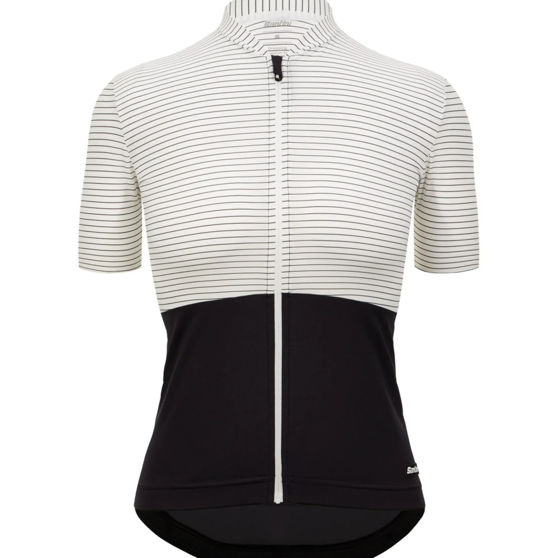 Maglia Donna Santini Color Riga - Nero