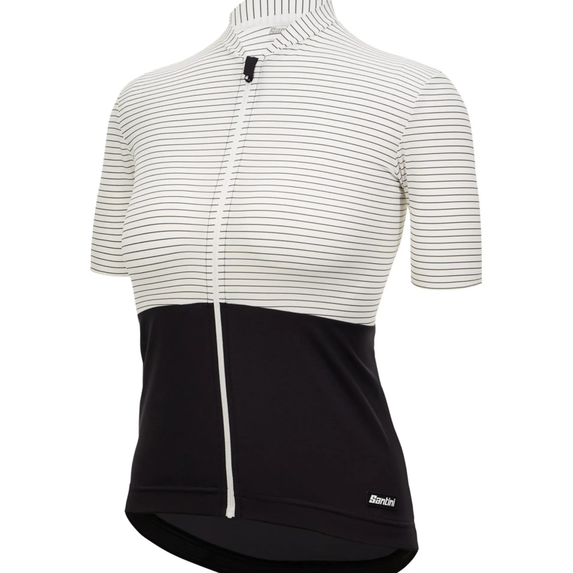 Maglia Donna Santini Color Riga - Nero