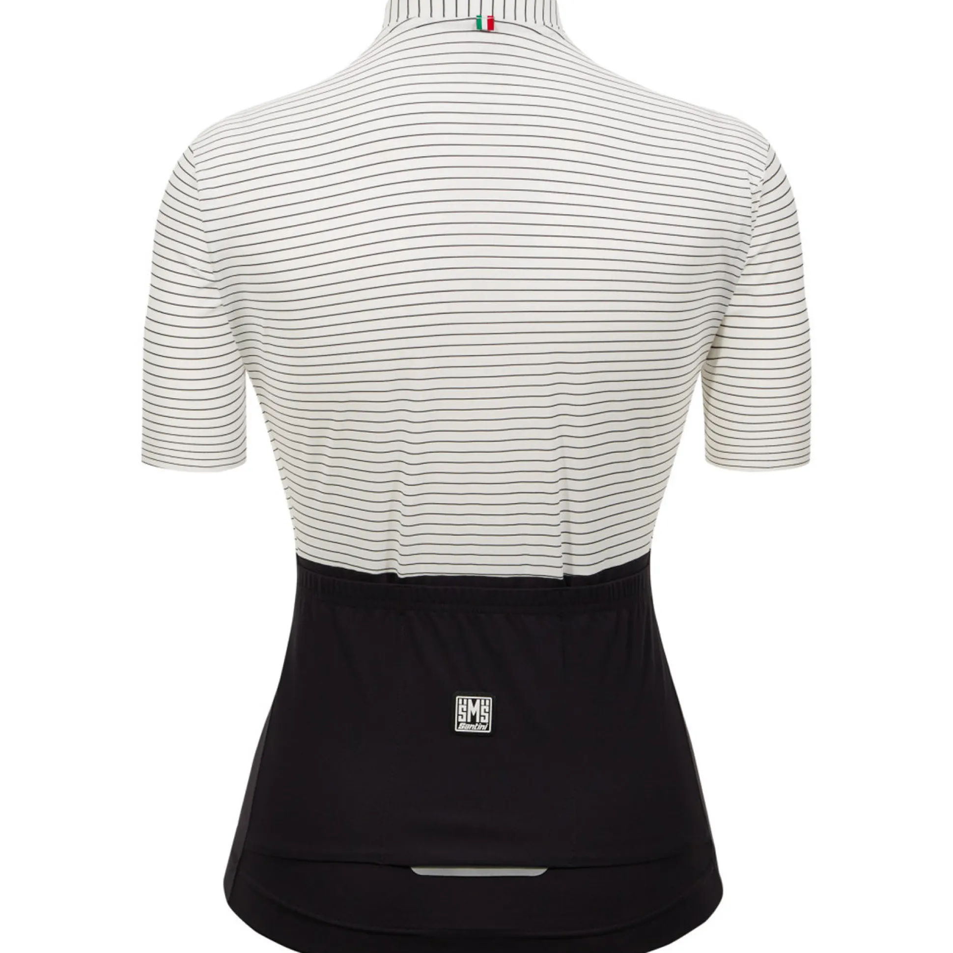 Maglia Donna Santini Color Riga - Nero