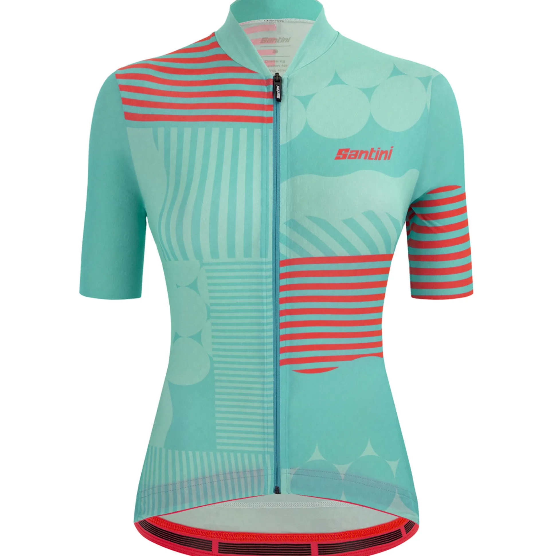 Maglia donna Santini Giada Optic - Azzurro