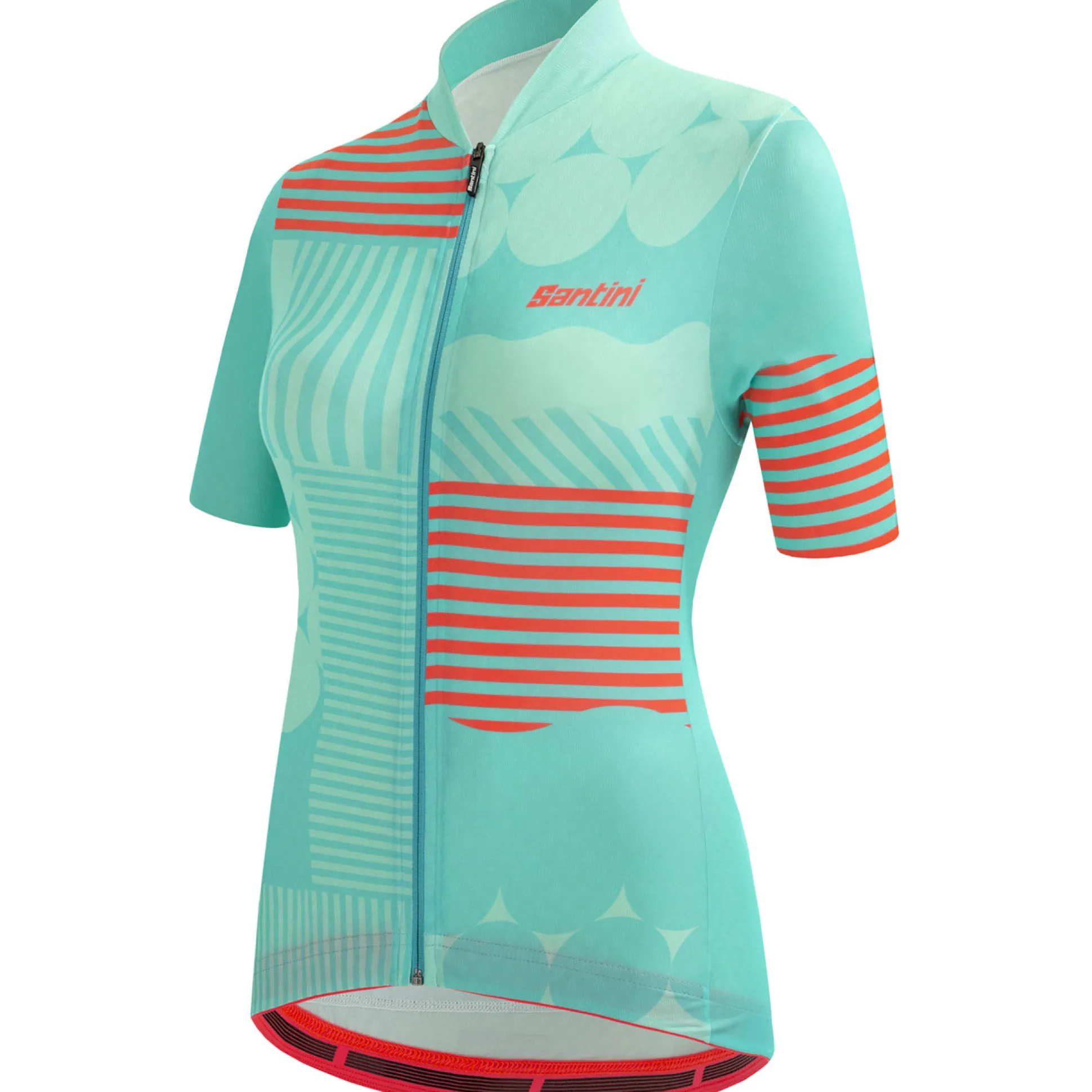 Maglia donna Santini Giada Optic - Azzurro