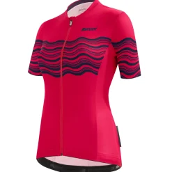 Maglia donna Santini Tono Profilo - Fucsia