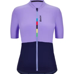 Maglia donna Santini UCI Official Riga - Viola
