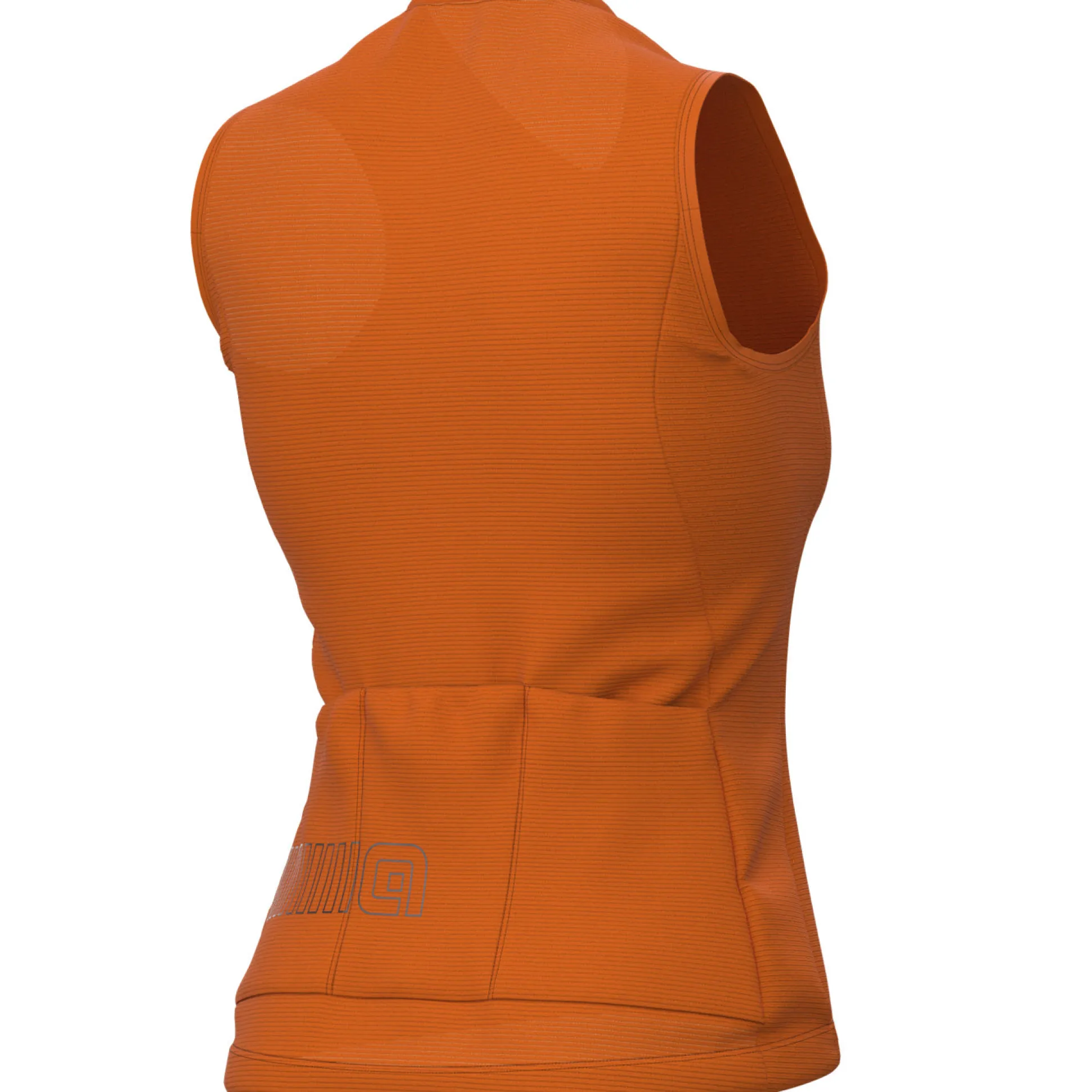 Maglia donna senza maniche Ale Solid Color Block - Arancio