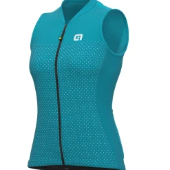 Maglia donna senza maniche Ale Solid Level - Verde