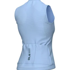 Maglia donna senza maniche Ale Pragma Color Block 2.0 - Azzurro chiaro
