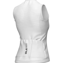 Maglia donna senza maniche Ale Pragma Color Block 2.0 - Bianco